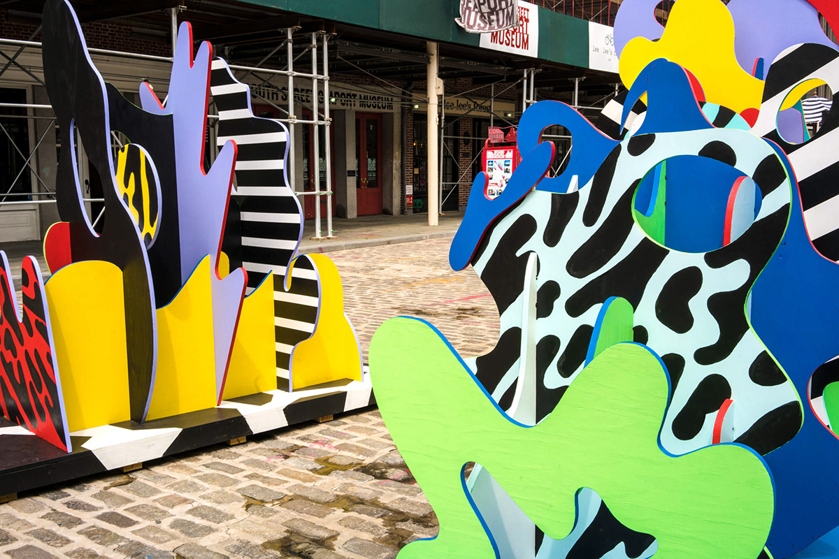 海港区公共艺术海洋雕塑装置打卡点美陈设计