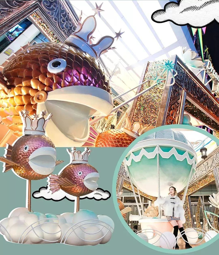 Jayde Fish插画艺术展览邀你一起去看色彩斑澜的大锦鲤