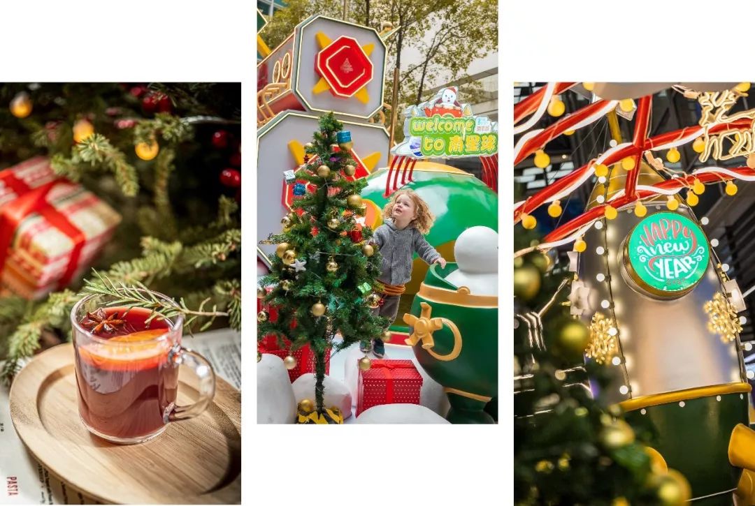 打卡圣诞派对活动，美食也是美得不要不要