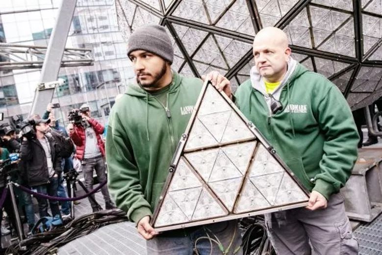 时代广场跨年夜活动策划了一个重头戏：新年水晶球与你共迎2020年 美陈网站 美陈前沿 