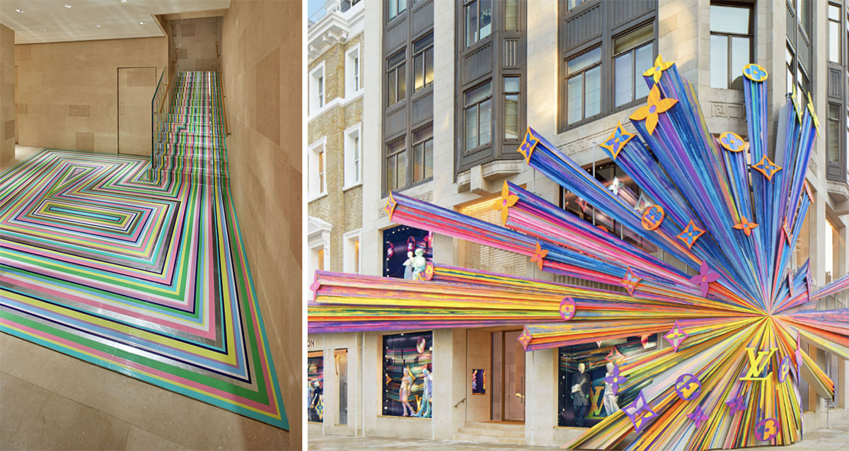 LV这种爆炸的展览活动策划的确可以保持话题热度，肯定C位 美陈网站 美陈前沿 