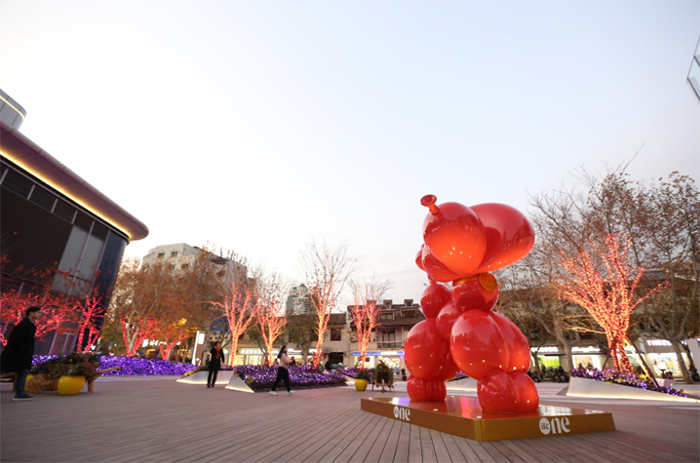 编织花艺光影秀活动刷亮了新春佳节,商场也化身为奇幻乐园