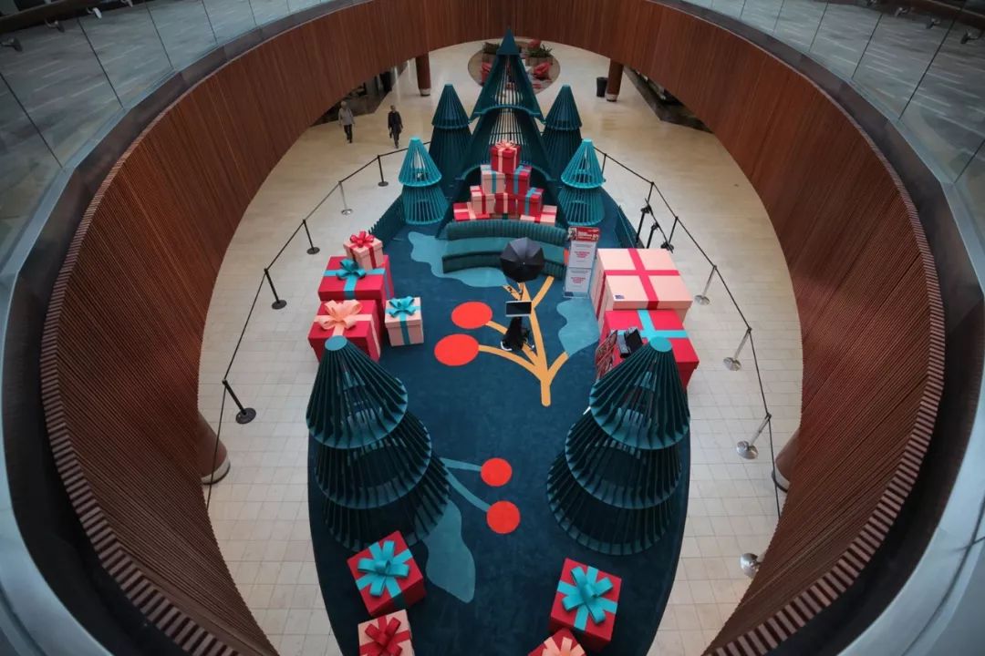 节日庆典活动的这种交互装置展览太赞了，就该多些这样的展览装置