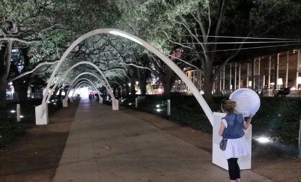 声音的展览活动装置让你与大自然更亲近，你想来体验一下吗？