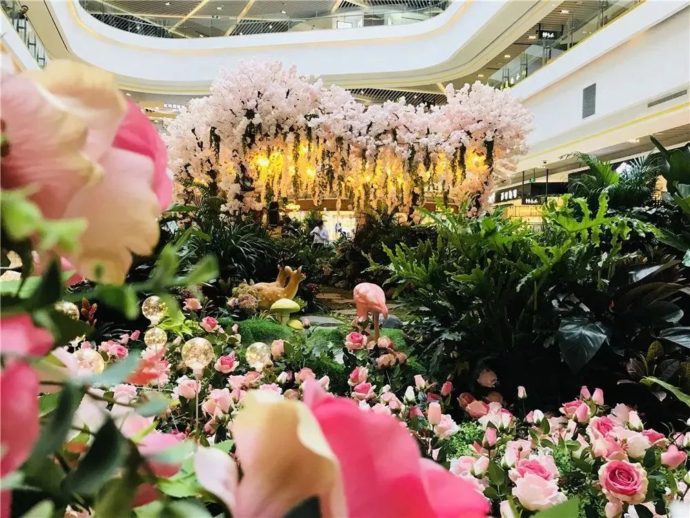 春暖花开，疫情后这些商场展览活动或许能为你增加些许暖意 美陈网站 美陈前沿 