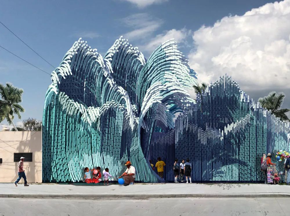 像这样的环保主题展览活动装置真的是变废为宝，美！ 美陈网站 美陈前沿 