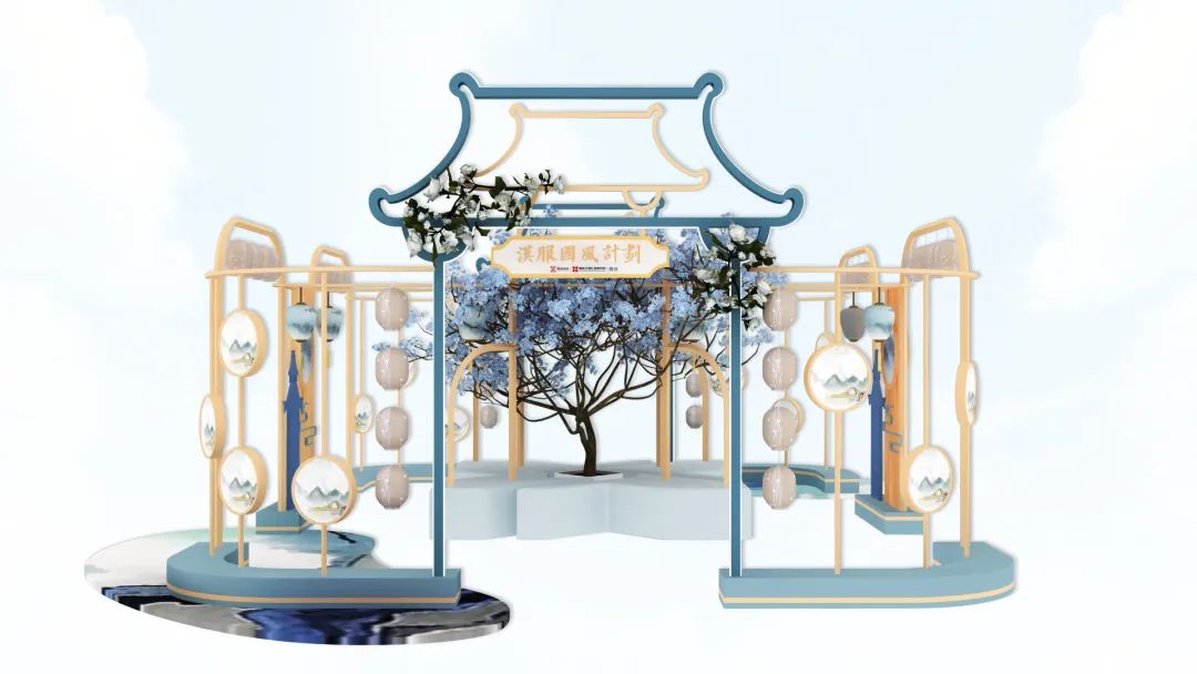 国潮主题美陈展览活动让你瞬间圈粉,话题流量担当也不是盖的