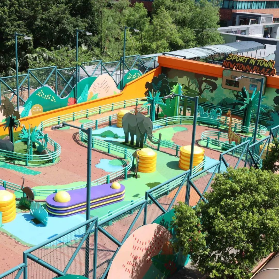 丛林主题美陈展览活动还原了游戏中的经典元素，太好玩了