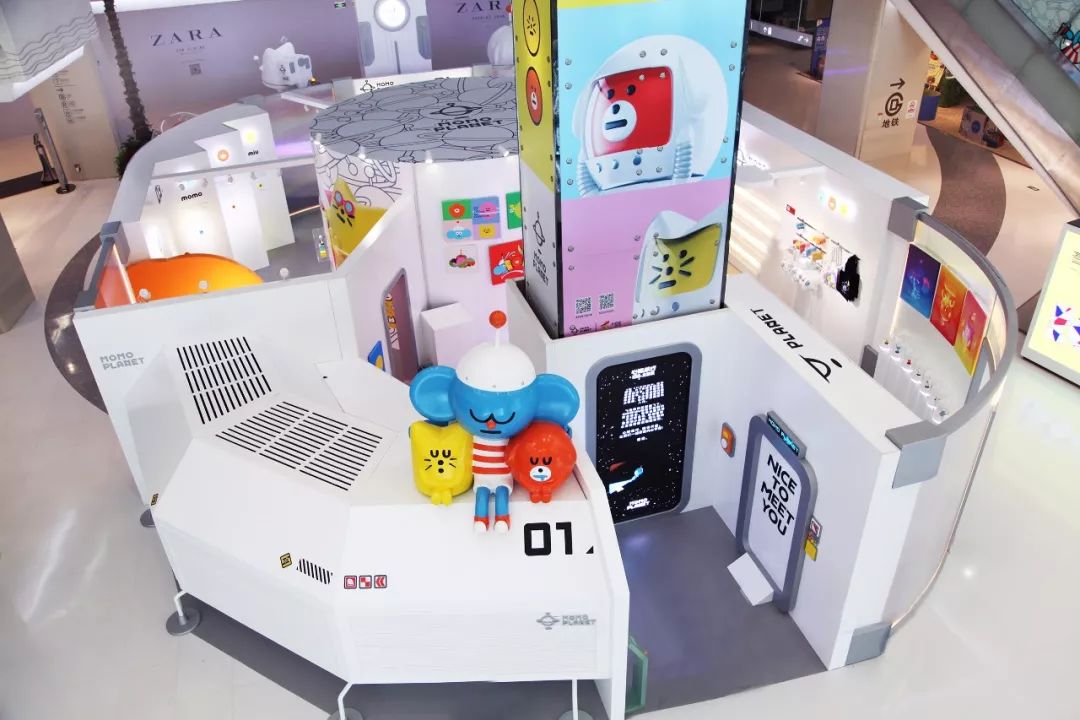 MOMO PLANET主题展览活动策划的沉浸式太空之旅才是匠心之作