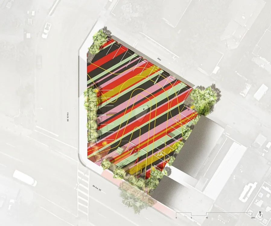 颠覆城市空间的公共展览活动策划装置多了几分欢乐韵味