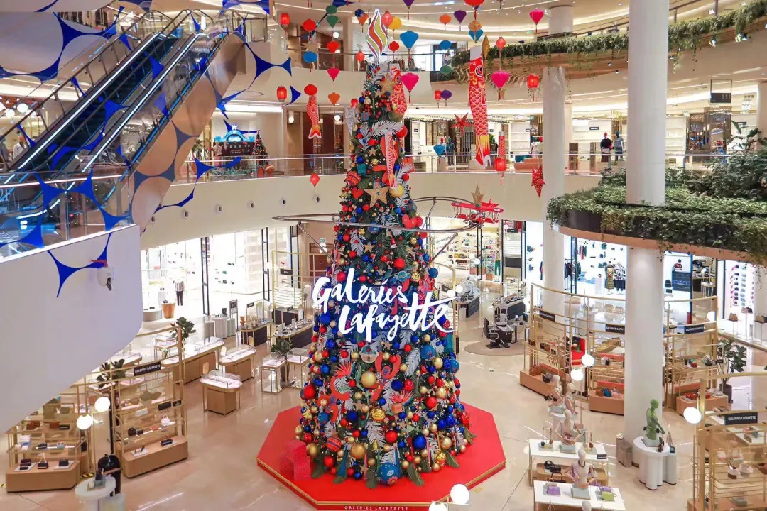 魔都这批圣诞节亮灯活动策划太美了，看点十足 美陈网站 美陈前沿 