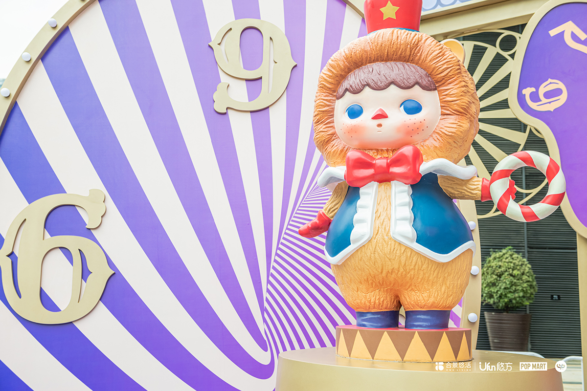 圣诞毕奇成都首展活动策划了一个梦幻童趣与潮流时尚兼具的空间